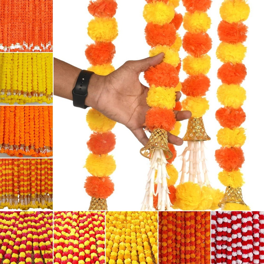 Home Decor Indonesia - Guirlande de souci artificielle à longs