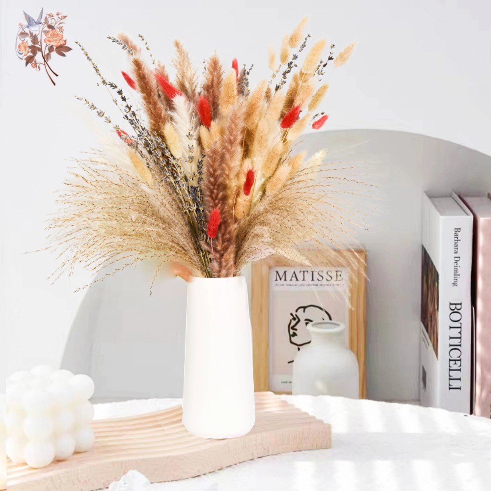 Bouquet de fleurs séchées arti - Pampas Grass Decor avis et prix