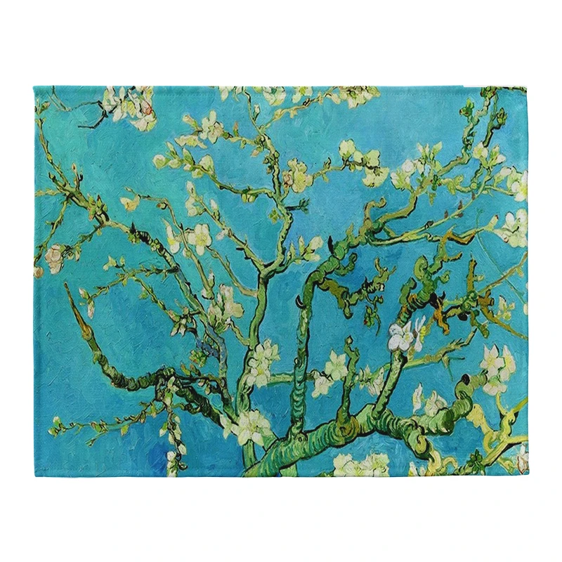 Nouveau Van Gogh peinture à l' - Linen Table Runner avis et prix