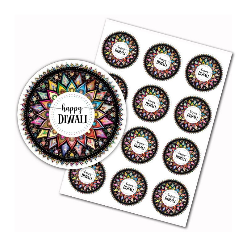 Autocollants Happy Diwali, déc - Home Decor Indonesia avis et prix