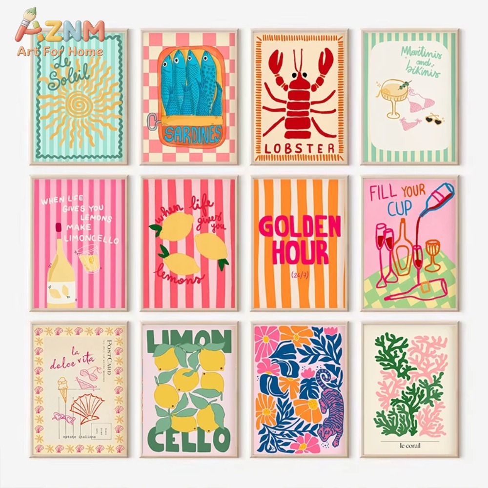 AZNM Décoration murale de cuis - Home Decor Y2K avis et prix