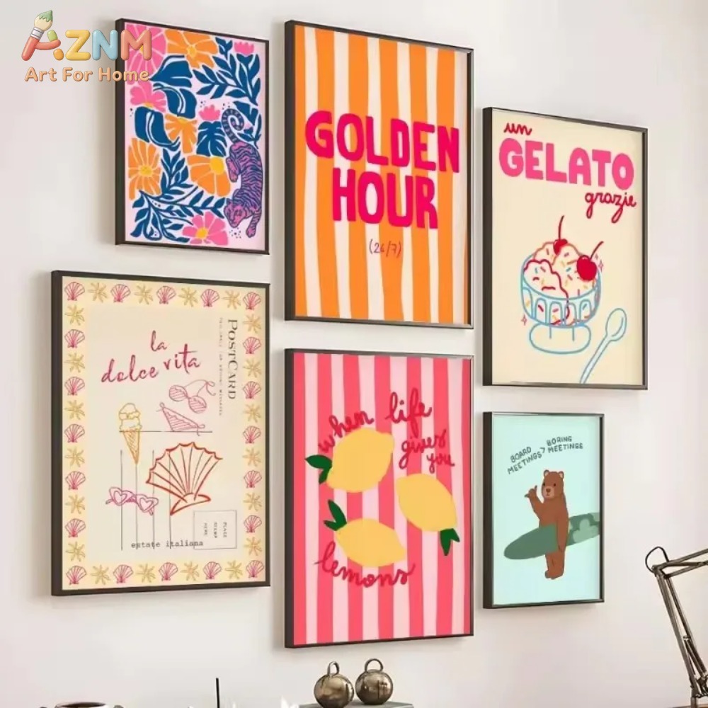 AZNM Décoration murale de cuis - Home Decor Y2K avis et prix