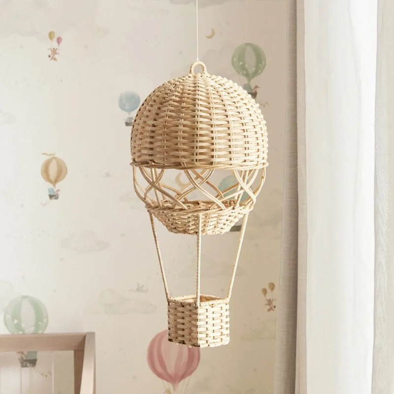 Panier suspendu en rotin fait  - Rattan Plant Basket avis et prix