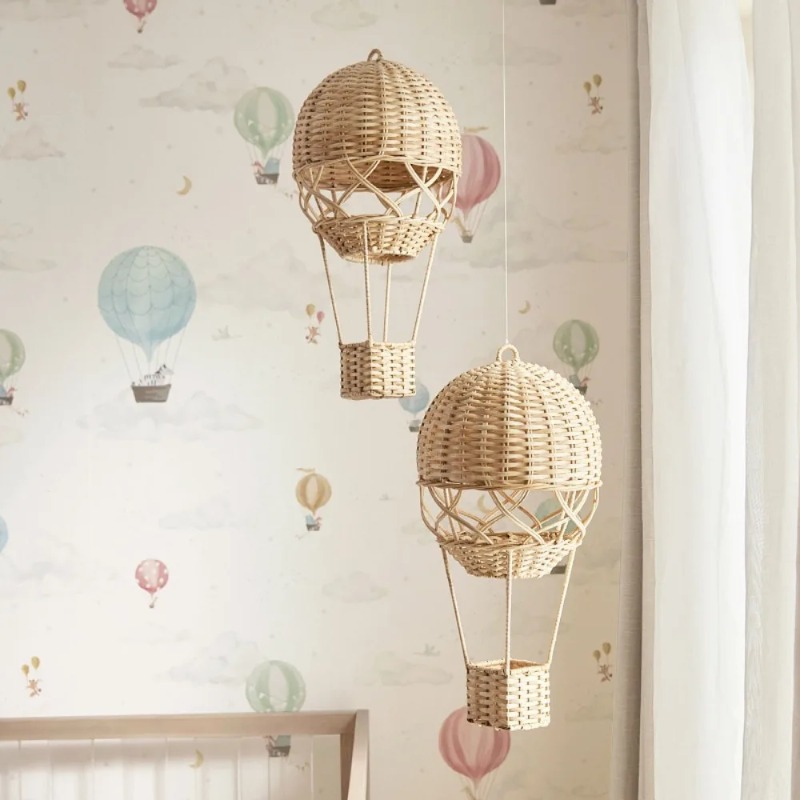 Panier suspendu en rotin fait  - Rattan Plant Basket avis et prix