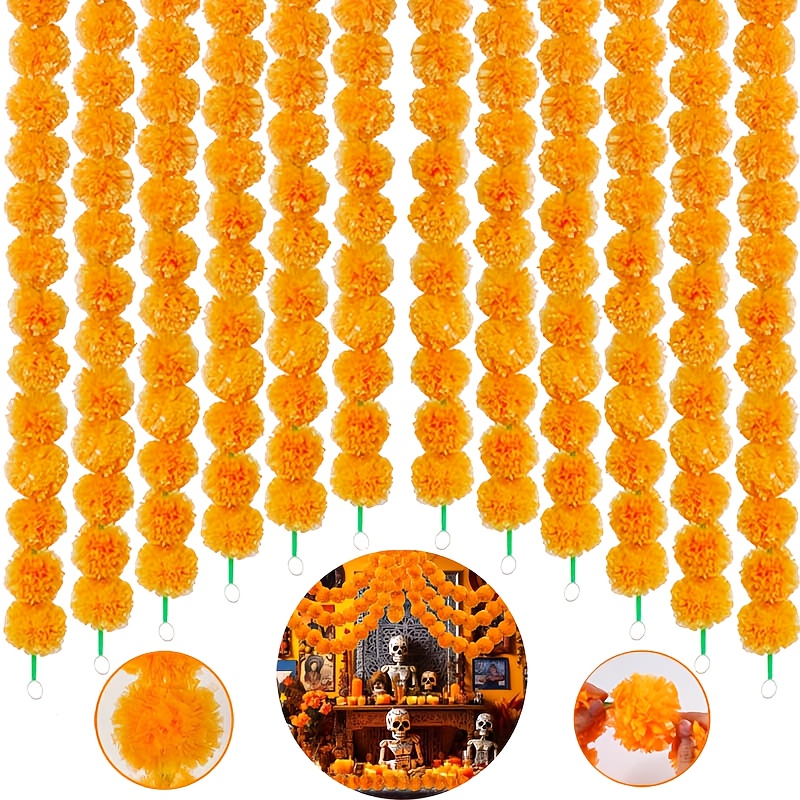 Guirlande De souci artificiell - Home Decor Indonesia avis et prix