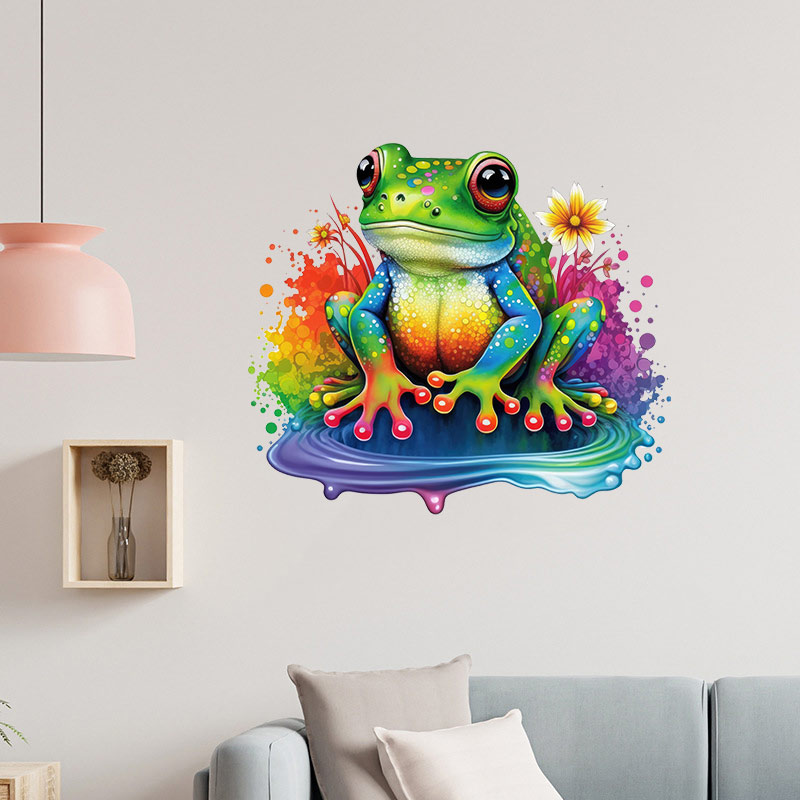 M728 mignon arc-en-ciel grenou - Home Decor Y2K avis et prix