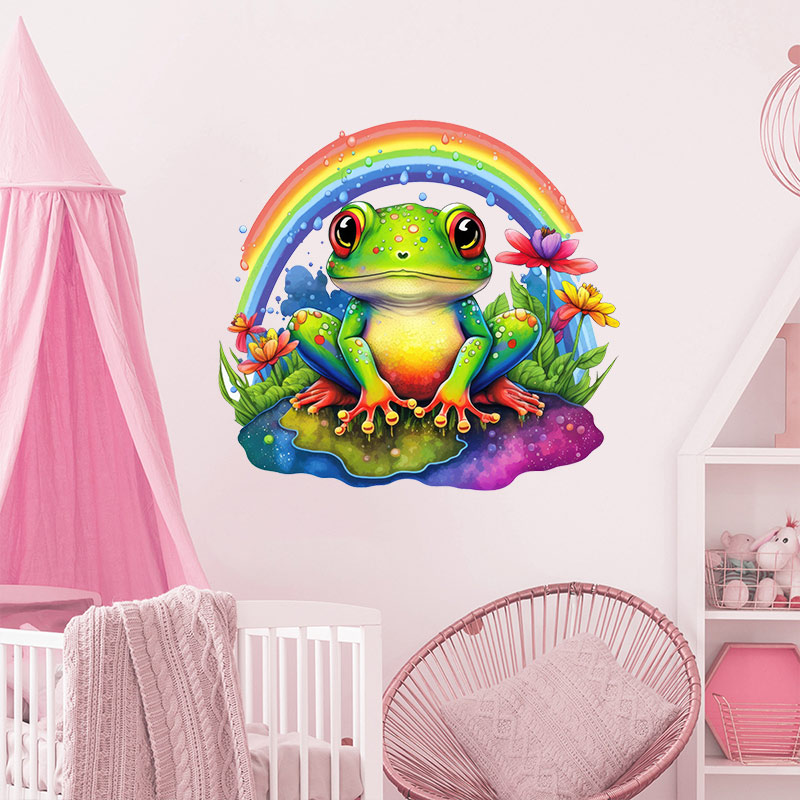 M728 mignon arc-en-ciel grenou - Home Decor Y2K avis et prix