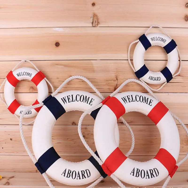 Bouée d'anneau de vie nautique - Home Decor Za avis et prix
