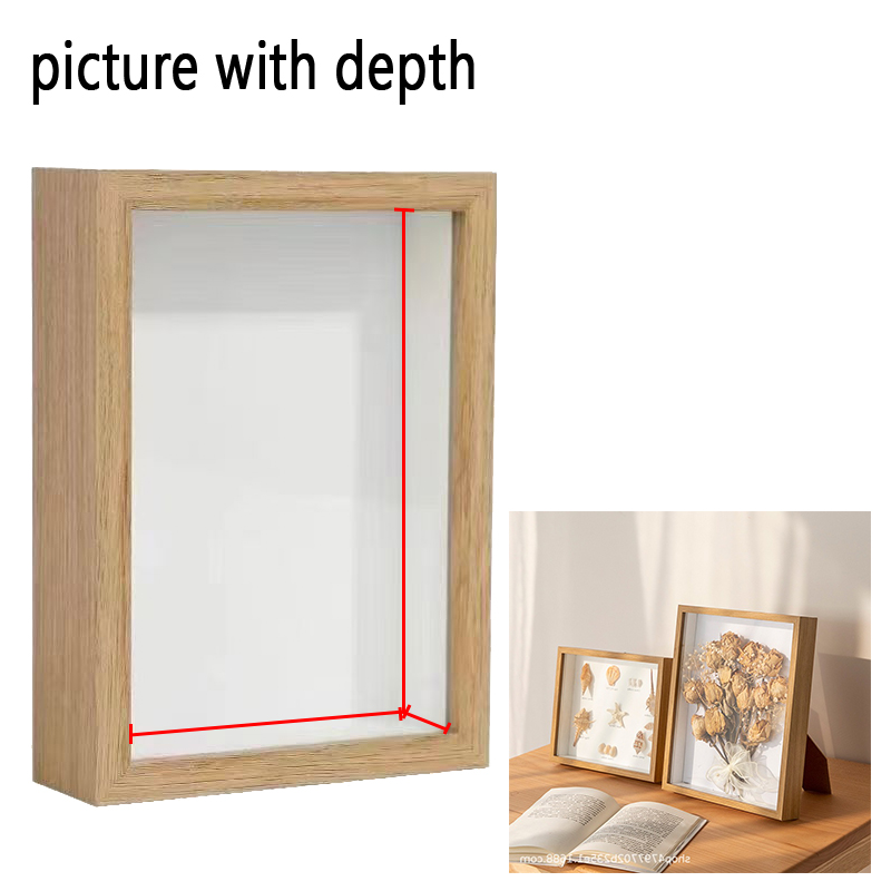 Cadres photo en bois 3D, profo - Bamboo Photo Frame avis et prix